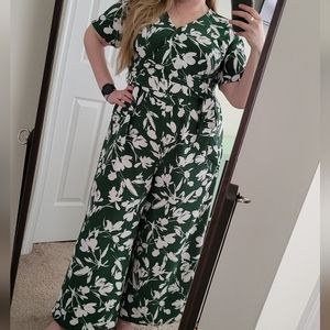 Lane Bryant Short Sleeve Jumpsuit